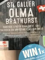 Mängden socker i Saucisse St Gall