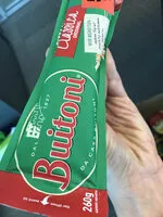 Mängden socker i Buitoni Classica