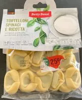 Mängden socker i Tortelloni spina e ricotta