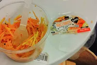 Mängden socker i salade toute prête thai carrots