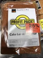 Mängden socker i Cake Lemonflavour