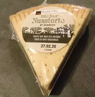 Mängden socker i Tourte aux noix des Grisons