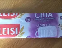 Mängden socker i Pâte gâteau avec graines de chia