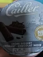 Mängden socker i Dessert crème chocolat noir