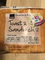 Mängden socker i Toast & Sandwich