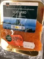 Mängden socker i Saumon fumé Scotland