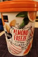 Mängden socker i Almond Freeze Blood Orange