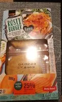 Mängden socker i Roesti burger