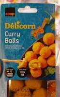 Mängden socker i Curry balls