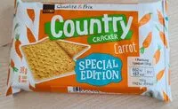 Mängden socker i Country cracker carrot