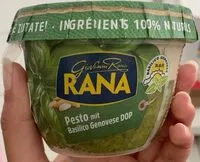 Mängden socker i Pesto mit Basilico Genovese DOP