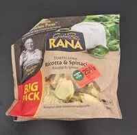 Mängden socker i Tortelloni Ricotta & Spinaci