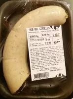 Mängden socker i Aub Boudin Blanc Girolles