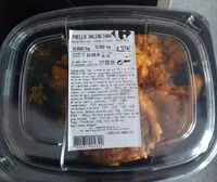 Mängden socker i Paella Valenciana