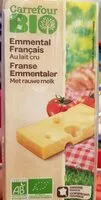 Mängden socker i Emmental Français