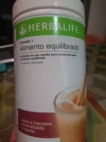 Mängden socker i Formula 1 sostituto del pasto Mela Speziata 550 g alimenti Herbalife