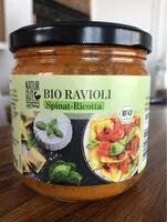 Mängden socker i Ravioli epinards ricotta