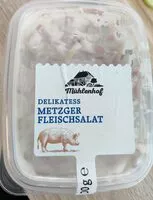 Mängden socker i Delikates Metzger Fleischsalat