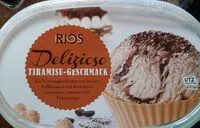 Mängden socker i Eis Delizioso Tiramisu-Geschmack