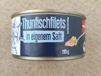 Mängden socker i Thunfischfilets in eigenem Saft