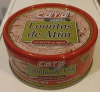Mängden socker i Lomitos de Atún en aceite y agua