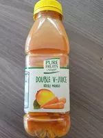 Mängden socker i Double V-Juice Rüebli Mango