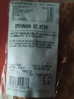 Mängden socker i Empanada de atún