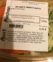 Mängden socker i Duo carotte courgette rapées