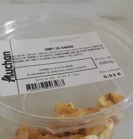 Mängden socker i Chips de banane