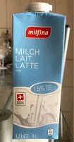 Mängden socker i Lait, 1,5 de matiere grasse