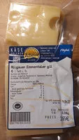 Mängden socker i Allgäuer Emmentaler g.U.