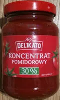 Mängden socker i Koncentrat pomidorowy 30%