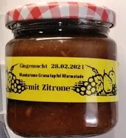 Mängden socker i Mandarinen-Granatapfel-Marmelade