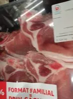 Mängden socker i Côté de porc