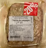 Mängden socker i Terrine de campagne