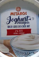 Mängden socker i Joghurterzeugnis nach griechischer Art