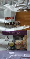 Mängden socker i Wafle wieloziarniste z chia