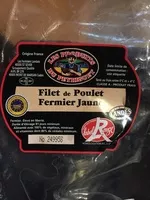 Mängden socker i Filet de Poulet Fermier jaune