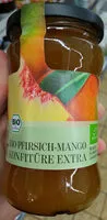 Mängden socker i Pfirsich-mango Konfitüre extra