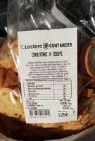 Mängden socker i Crouton à soupe