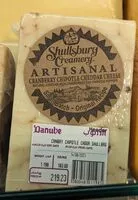 Mängden socker i cranberry artisanal Chipotle cheddar cheese