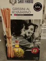 Mängden socker i Grissini al Rosmarino