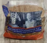 Mängden socker i Originalne waffle holenderskie