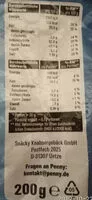 Mängden socker i Kartoffelchips mit Salz
