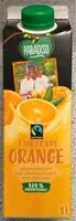 Mängden socker i Paradiso Fairtrade Orange