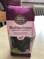 Mängden socker i Sultaninen, ungeschwefelt, getrocknet