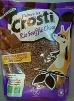 Mängden socker i Riz soufflé choco