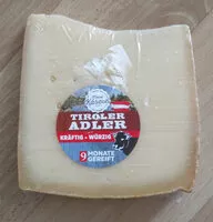 Mängden socker i Tiroler Adler