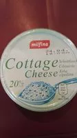 Mängden socker i Cottage Cheese Ciboulette