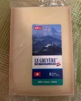 Mängden socker i Le Gruyére